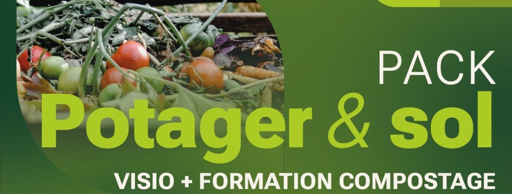Pack « Potager et sol » - 3 visioconférences et formation compostage à Malonne