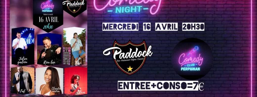 Perpignan comedy club au Paddock