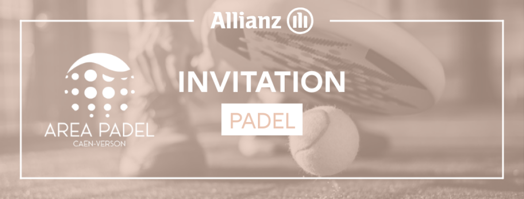 Padel Allianz : réservez votre session !