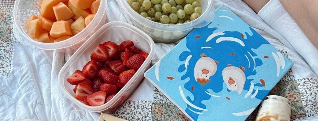 PAINT & EAT 29/08 ÀS 18H
