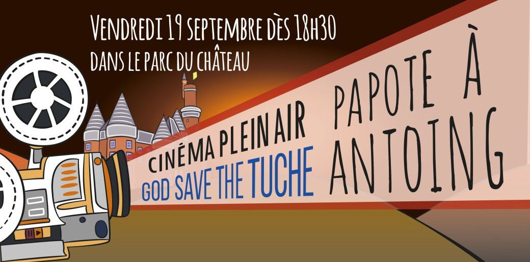 Papote à Antoing 2025 - God save the Tuche - cinéma plein air