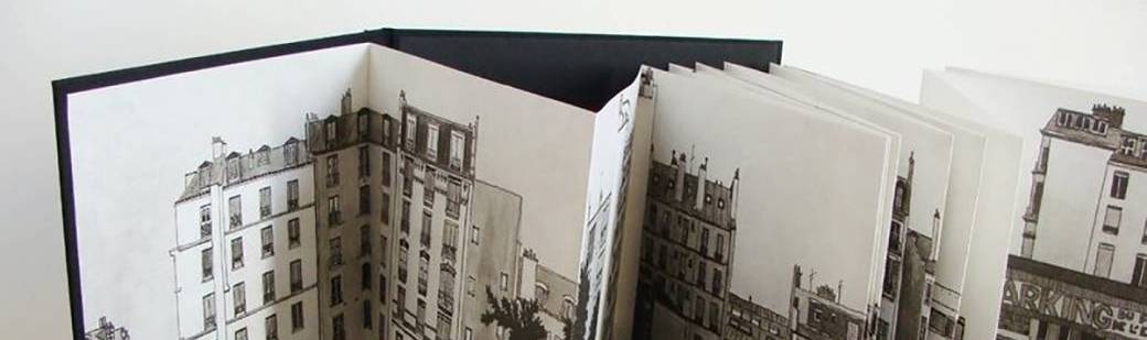 "Par la fenêtre", atelier leporello avec Gaëlle Callac