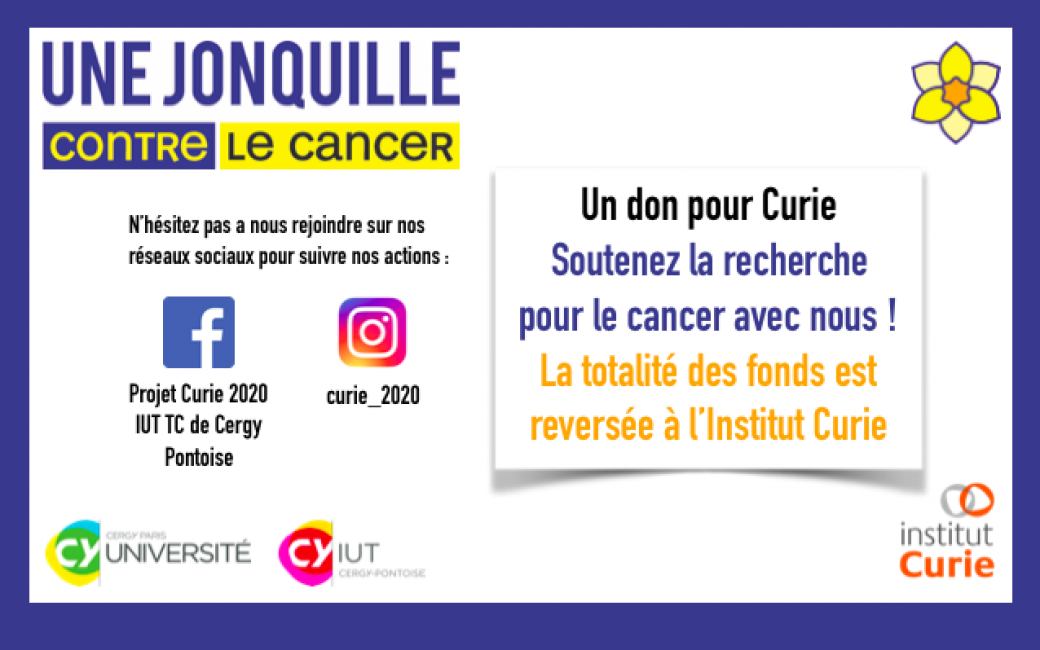 Don à l'institut Curie