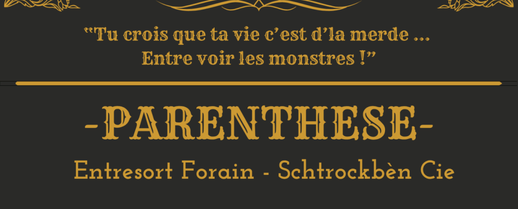 PARENTHESE | Cie Schtrockben - Moufia