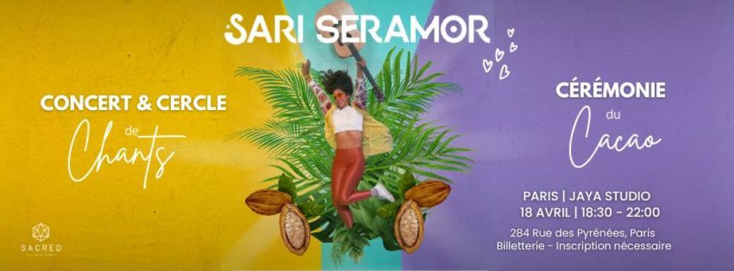 Paris (75) - Sari Seramor - Music & Cacao 