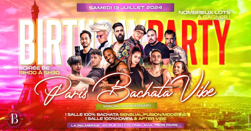 ✨️Paris Bachata Vibe ✨️ 1 year anniversary 