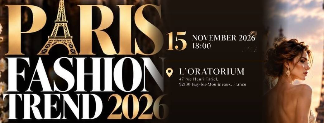 Paris Fashion Trend 2026 | Charity Fashion Show for Ukraine