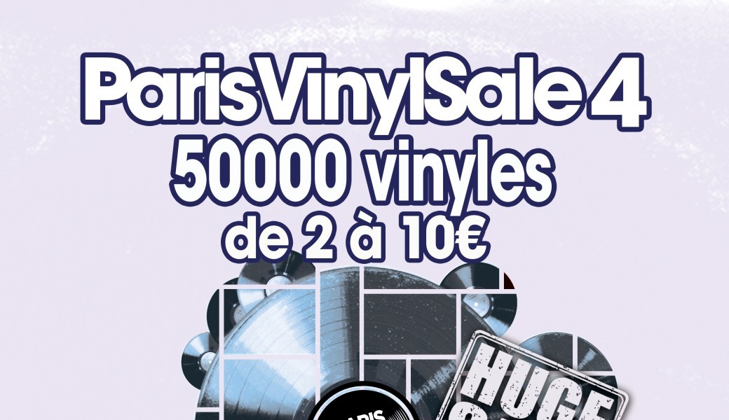 PARIS VINYL SALE #2 50 000 Vinyls Huge Sale