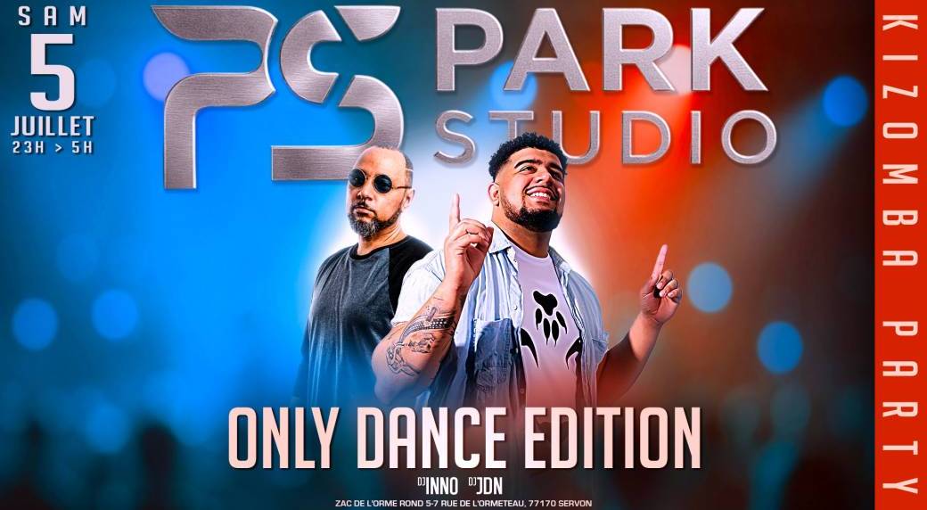 Park Studio - KIZOMBA PARTY - Park Servon (77) - 1 Salle 100% Kizomba