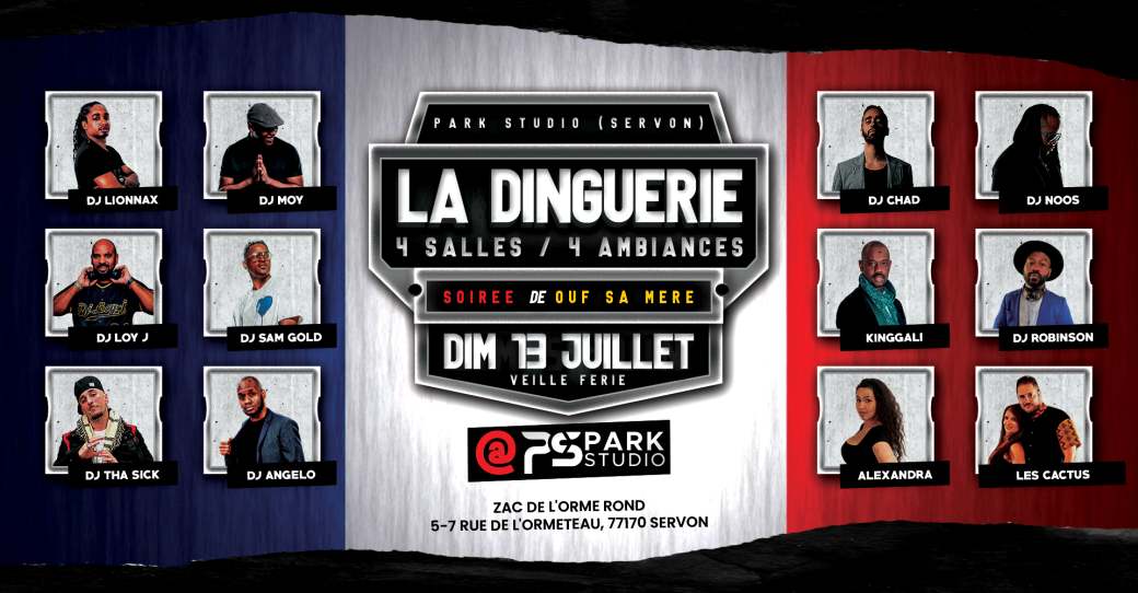 Park Studio - LA DINGUERIE - Park Servon (77) - 4 Salles 100% Kizomba