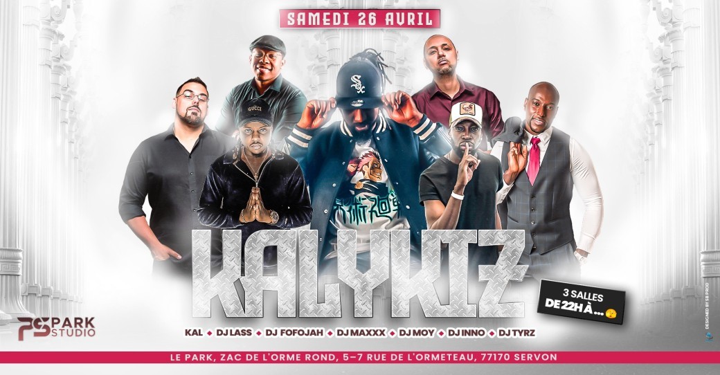 Park Studio - LA KALYPARK - Park Servon (77) - 3 Salles 100% Kizomba