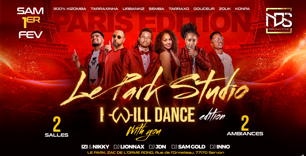 Park Studio - Spe I Will Dance Festival - Park Servon (77) - 2 Salles 100% Kizomba