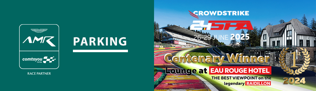 Parking 1 car-Fanatec GT World Challenge Europe-Crowdstrike 24H Spa