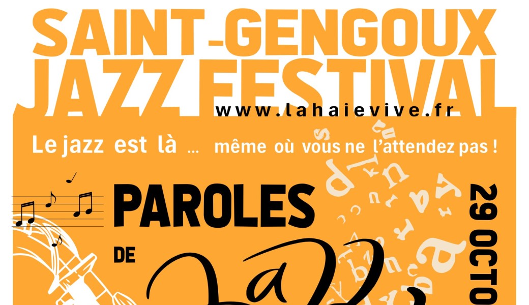 Paroles de Jazz - Saint-Gengoux Jazz Festival 2026