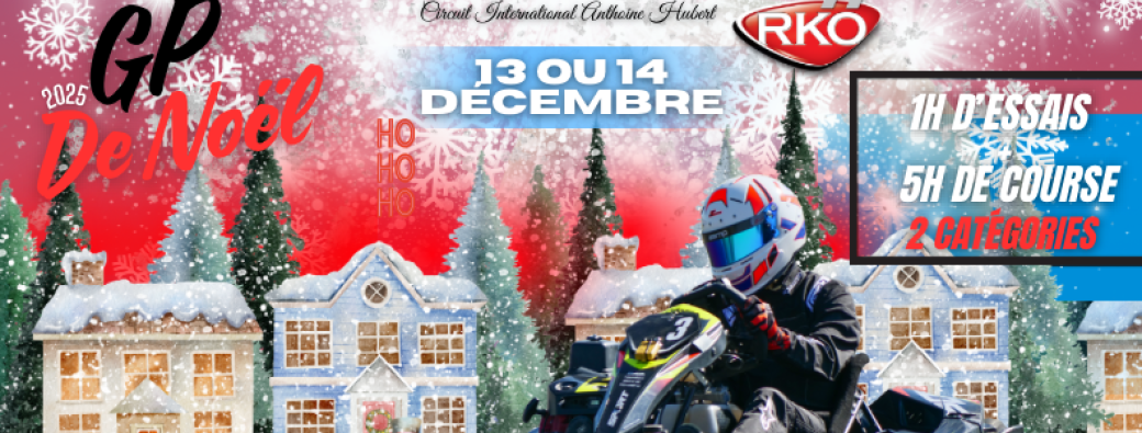 Participation au Grand prix de Noel RKO (dimanche 14 déc. à 8h30)