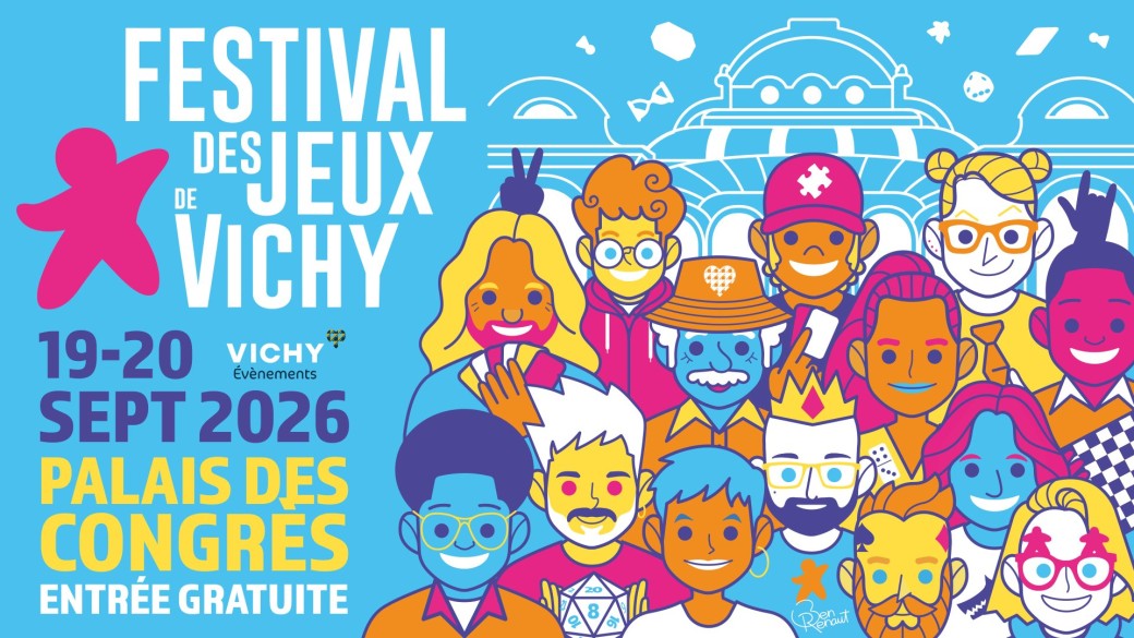 Animations du Festival des Jeux Grand Public de Vichy 2026
