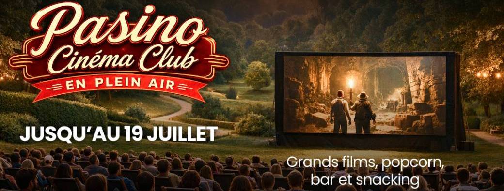PASINO CINÉMA en plein air