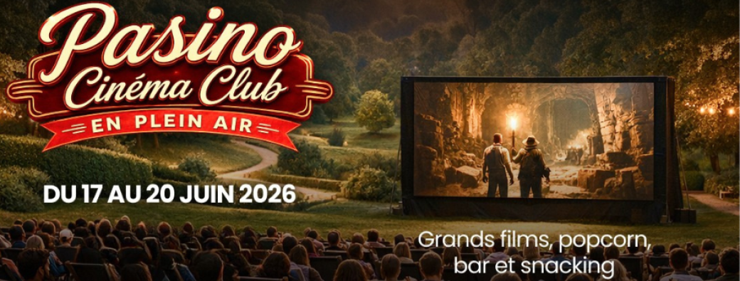 Pasino Cinéma Club en Plein air 