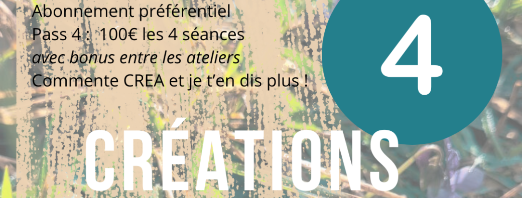 Le chemin des Eclaireuses  - EN LIGNE - Abonnement pour 4 ateliers - 1 par mois (janvier à avril)