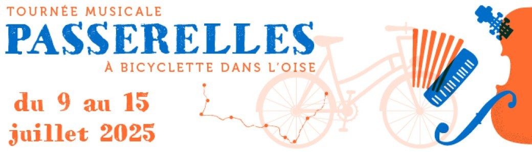Passerelles 2025 : Tournée musicale ActeSix à bicyclette dans l'Oise 