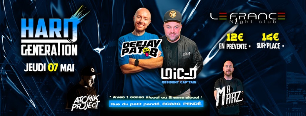 PAT B x LOIC D x Mr MARZ x ATOMIK PROJECT au France