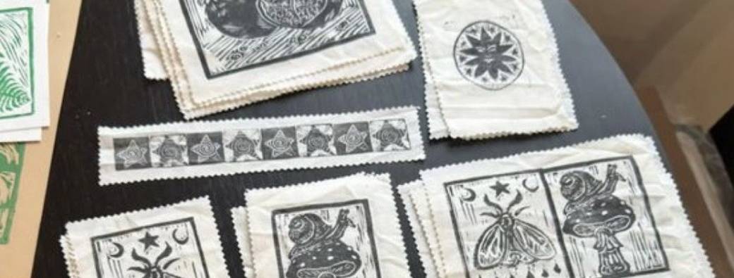 Patch en linogravure