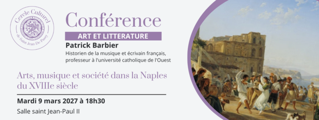 Patrick Barbier : Naples au XVIIIe siècle : les arts, les fêtes et la société
