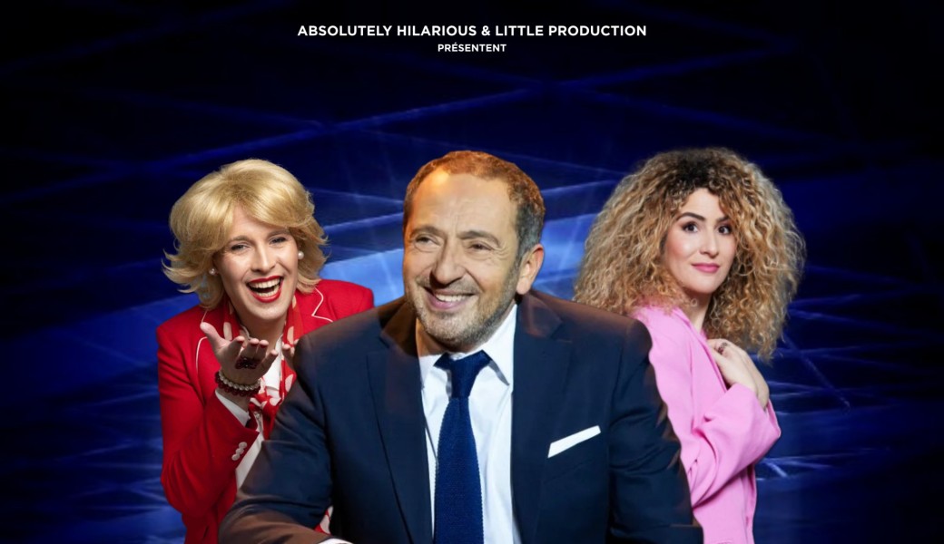 Patrick Timsit avec Denise et Sabrine Zayani