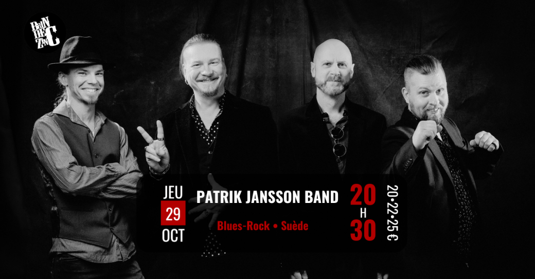 PATRIK JANSSON BAND (Blues-Rock • Suède)