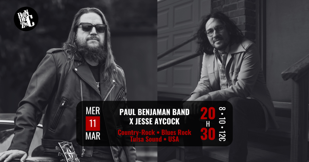 Paul Benjaman Band x Jesse Aycock (Country-Rock • Blues Rock • Tulsa Sound • USA)