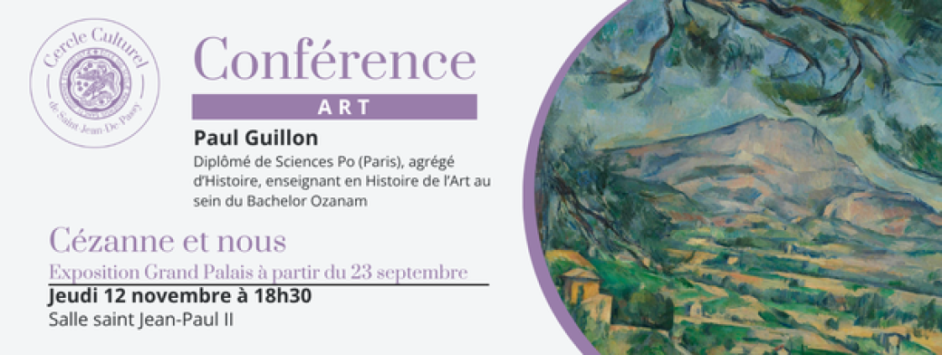 Paul Guillon : Cézanne et nous 