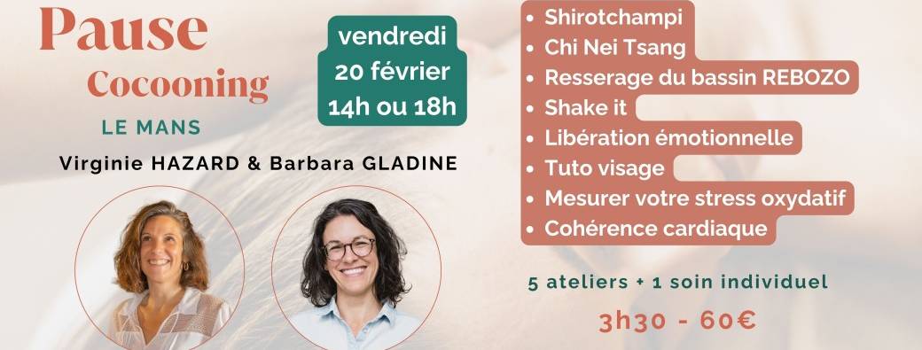 Pause cocooning 20/2 - 18h