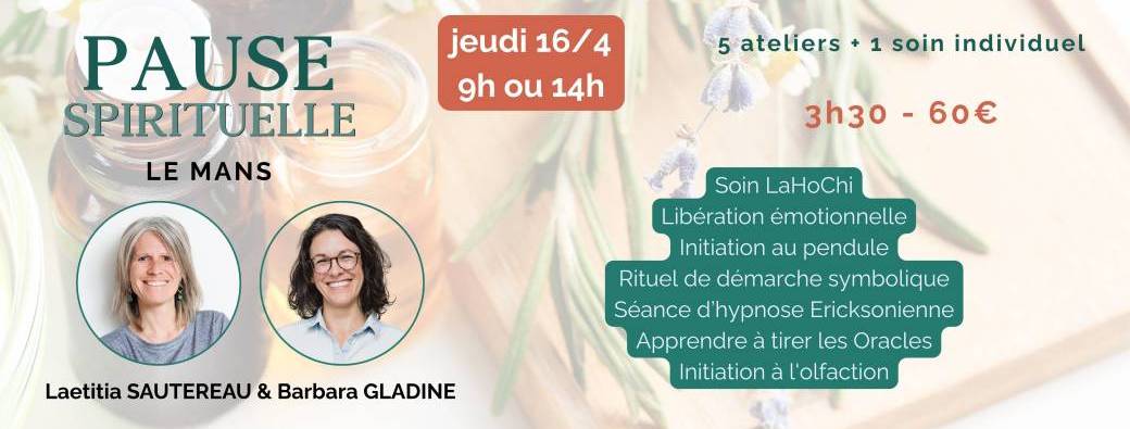 Pause spirituelle 16/4 - 9h