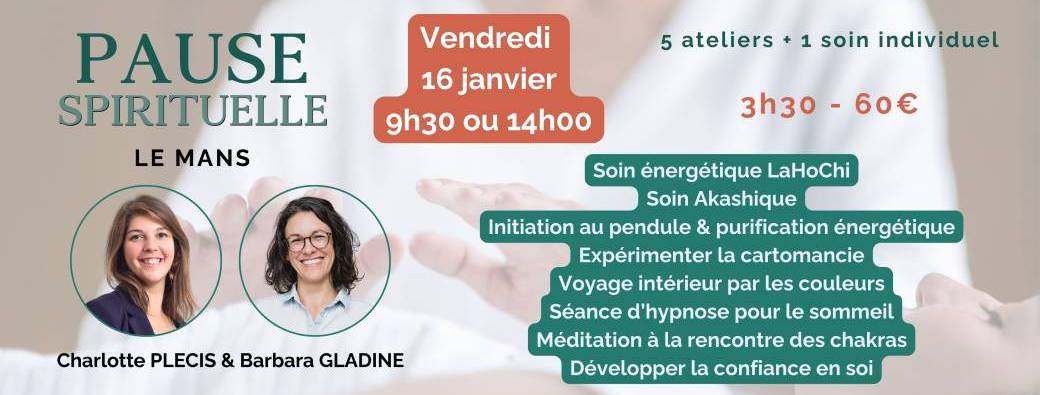 Pause spirituelle 16/1 - 14h