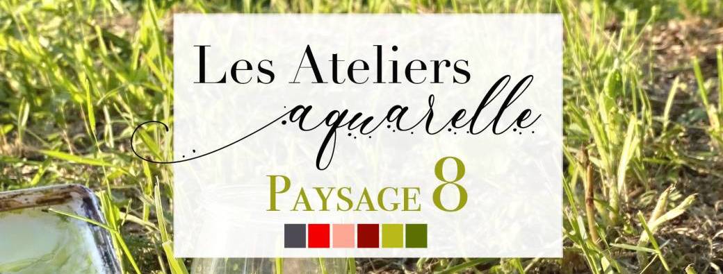 Paysage Aquarelle 8 - Peindre en extérieur