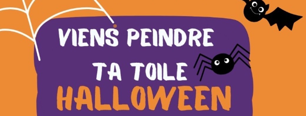 Peins ta toile d’Halloween 