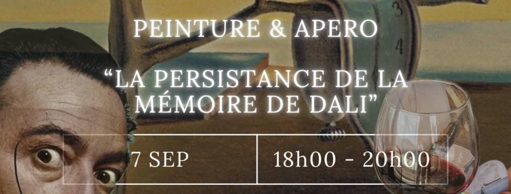 PEINTURE & APÉRO «La Persistance de la mémoire de Dali»
