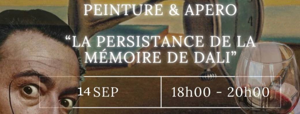PEINTURE & APÉRO «La Persistance de la mémoire de Dali»