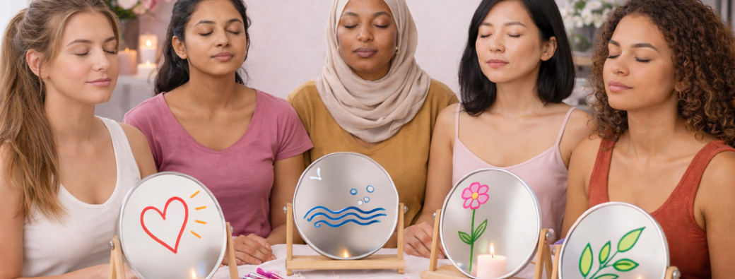 Dessin sur miroir et image de soi