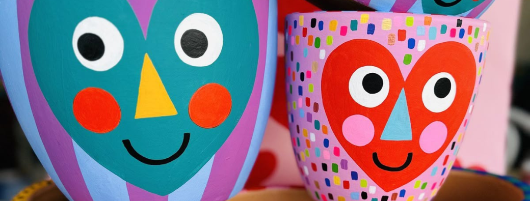Peinture sur pot 
