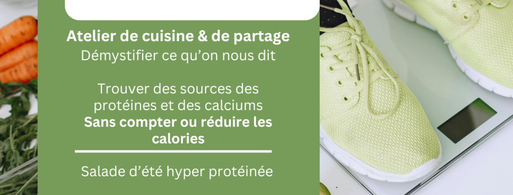 Perdre et garder du poids idéal de façon durable - Atelier de cuisine et de partage