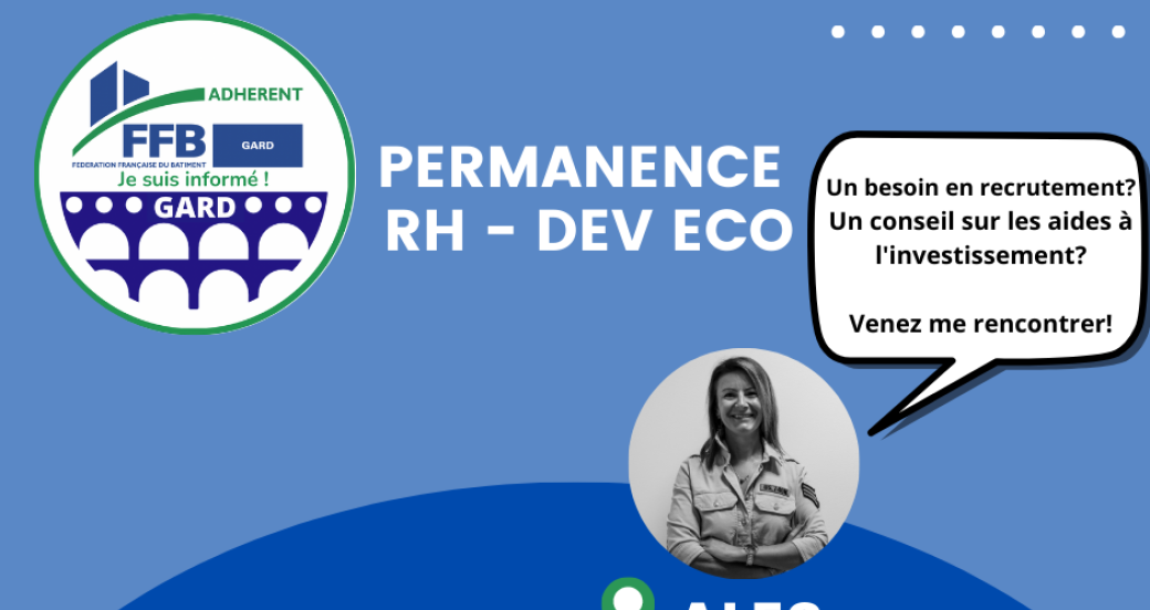 Permanence RH et DEV ECO ALES