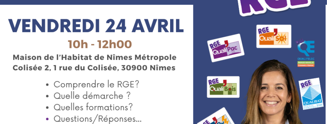 Permanences QUALIFICATION et RGE - FFB du Gard