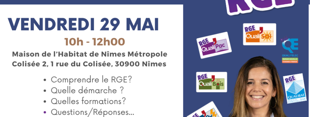 Permanences QUALIFICATION et RGE - FFB du Gard