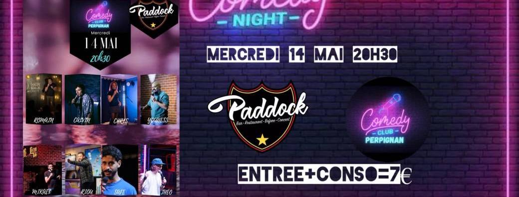 Perpignan comedy club au Paddock