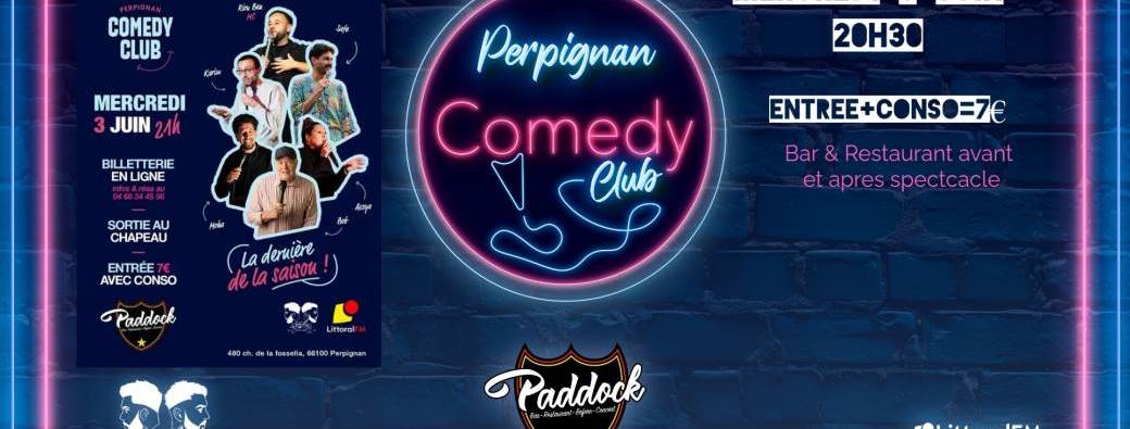 Perpignan comedy club au Paddock
