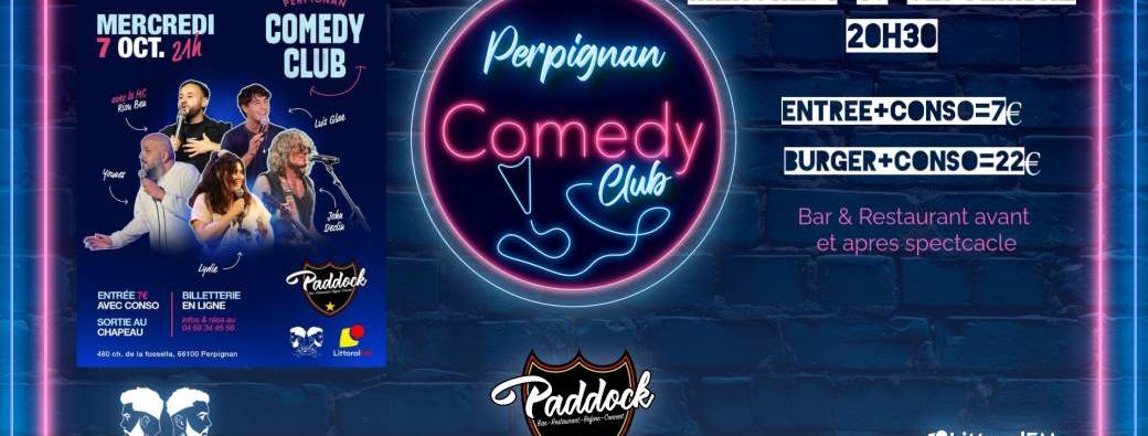 Perpignan comedy club au Paddock