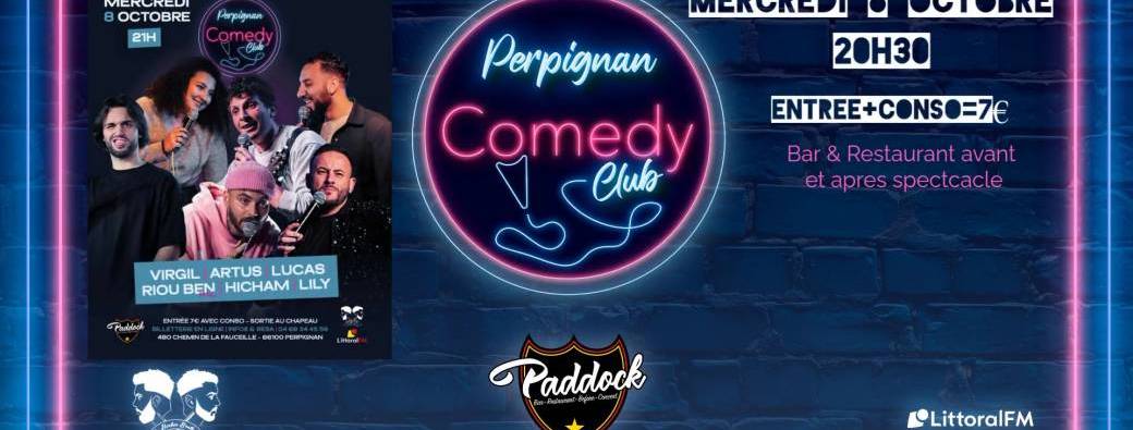 Perpignan comedy club au Paddock