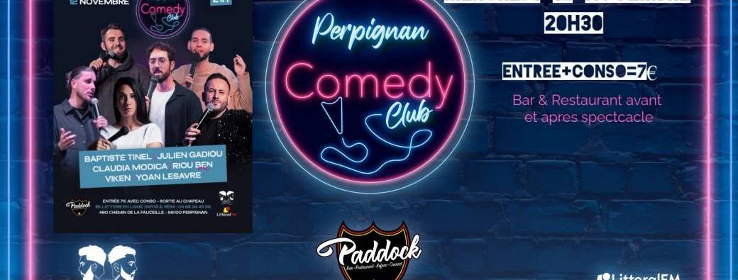 Perpignan comedy club au Paddock