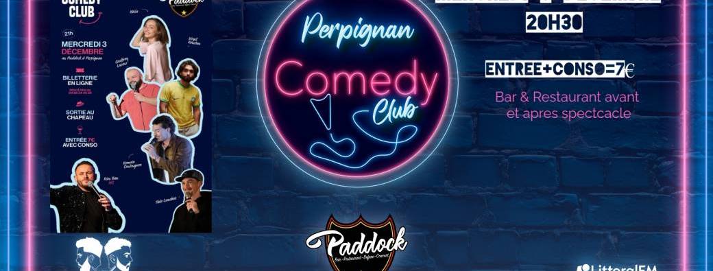 Perpignan comedy club au Paddock